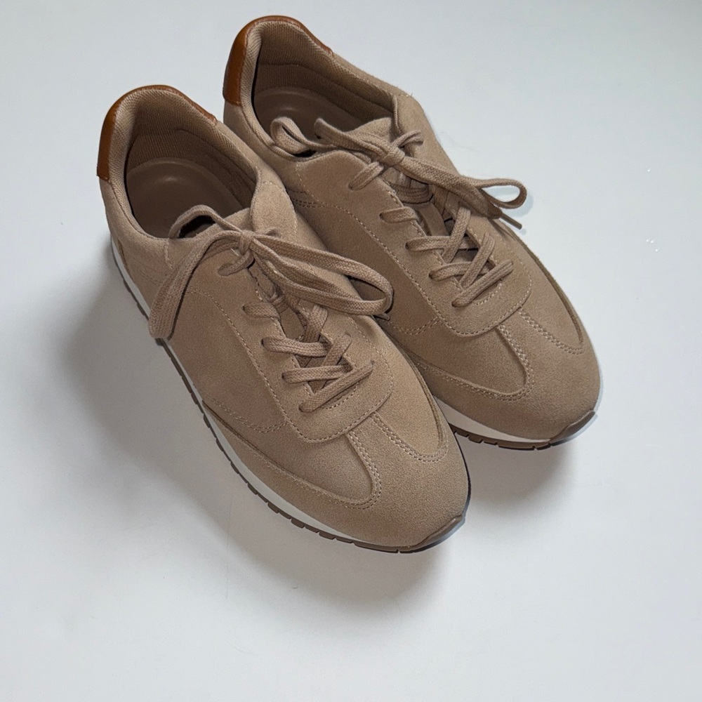 J McLaughlin Agathe Suede Sneakers - Size 8